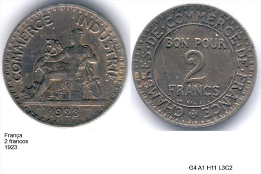 Franca - Franco 2 - 1923 - G4 A1 H11 L3C2