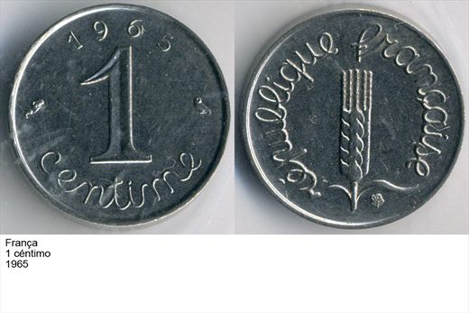 Franca - Centimo 1 - 1965 - G6 A2 H03 L4C6
