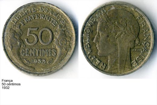 Franca - Centimo 50 - 1932 - G6 A2 H04 L4C2