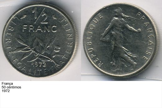 Franca - Centimo 50 - 1972 - G6 A2 H04 L5C1
