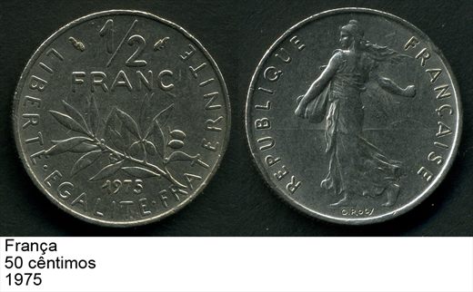 Franca - Centimo 50 - 1975