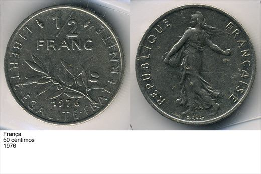 Franca - Centimo 50 - 1976 - G6 A2 H04 L5C3
