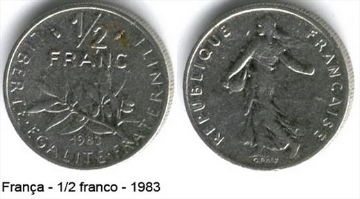 Franca - Centimo 50 - 1983