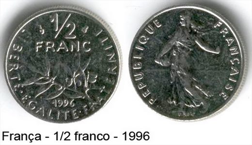 Franca - Centimo 50 - 1996