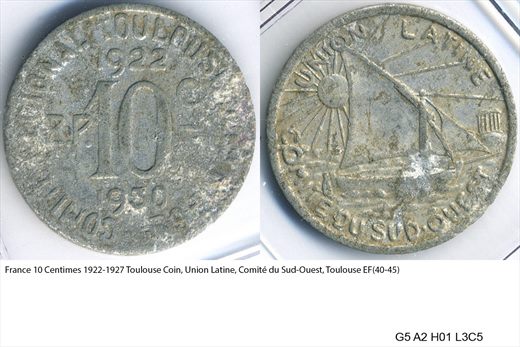 Franca - centimo 10 1930 G5 A2 H01 L3C5