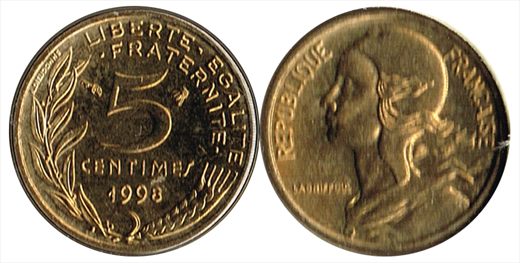 Franca - Centimo 5 - 1998