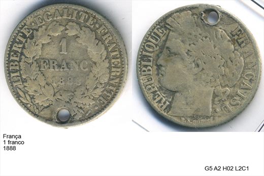 Franca - Franco 1 - 1888 - G5 A2 H02 L2C1