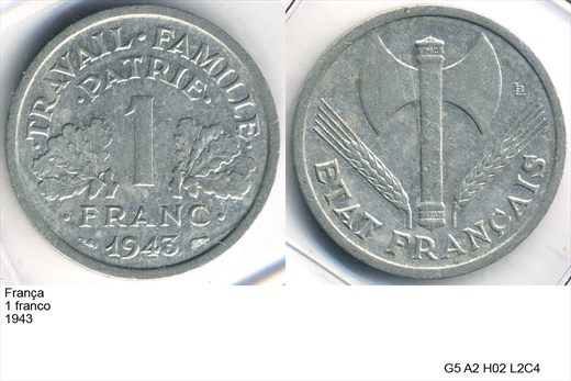 Franca - Franco 1 - 1943 - G5 A2 H02 L2C4