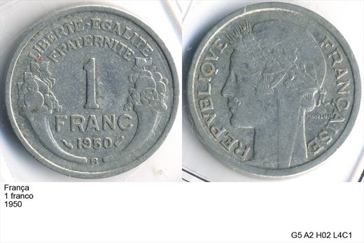 Franca - Franco 1 - 1950 - G5 A2 H02 L4C1