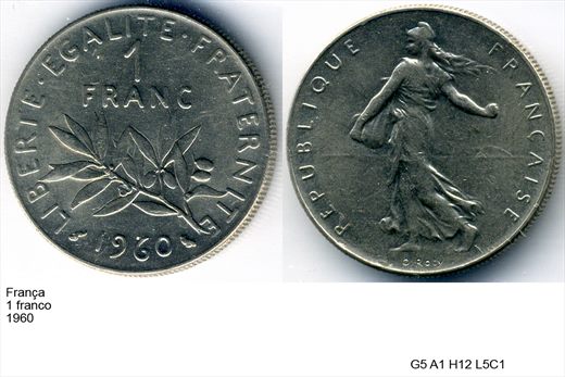 Franca - Franco 1 - 1960 - G5 A1 H12 L5C1