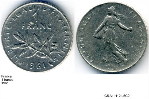 Franca - Franco 1 - 1961 - G5 A1 H12 L5C2