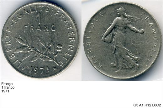 Franca - Franco 1 - 1971 - G5 A1 H12 L6C2