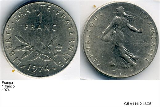 Franca - Franco 1 - 1974 - G5 A1 H12 L6C5
