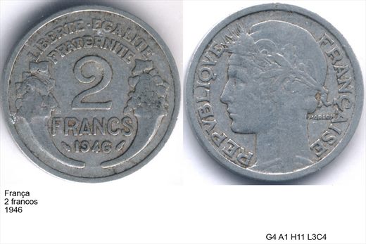 Franca - Franco 2 - 1946 - G4 A1 H11 L3C4