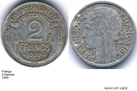 Franca - Franco 2 - 1950 - G4 A1 H11 L4C2