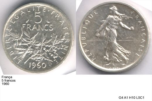 Franca - Franco 5 - 1960 - G4 A1 H10 L5C1