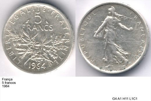 Franca - Franco 5 - 1964 - G4 A1 H11