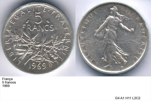 Franca - Franco 5 - 1969 - G4 A1 H11 L2C2