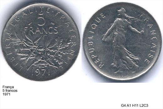 Franca - Franco 5 - 1971 - G4 A1 H11 L2C3