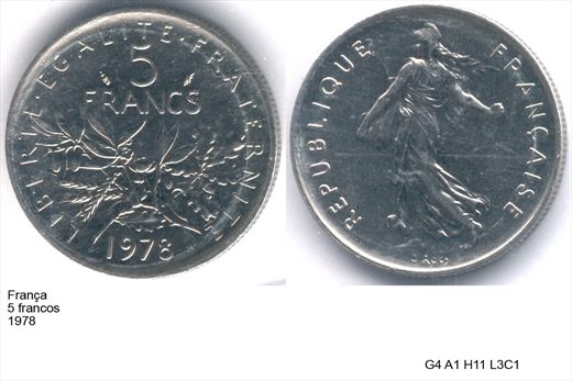 Franca - Franco 5 - 1978 - G4 A1 H11 L3C1