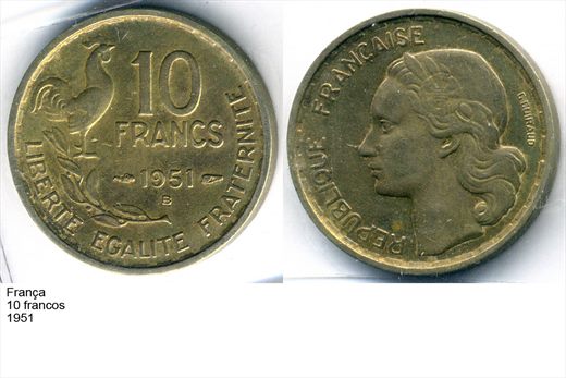 Franca - Franco 10 - 1951 - G6 A2 H04 L2C1