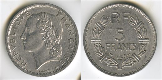 Franca - Franco 5 - 1949