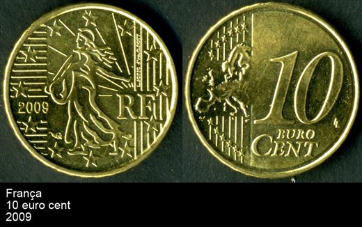 Franca - Euro Cent 10 - 2009