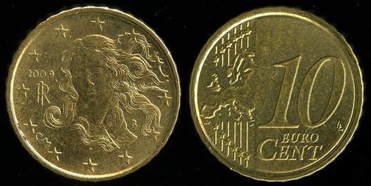 Franca - Euro Cent 10 - 2010