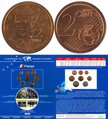 Franca - Euro Cent 2 - 2004 DMI