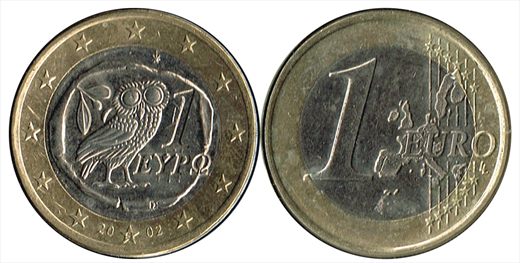 Grecia - Euro 1 - 2002 (S star error)