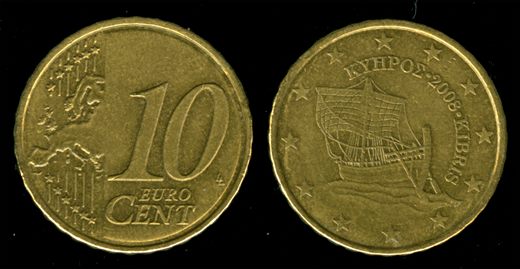 Grecia - Euro Cent 10 - 2008