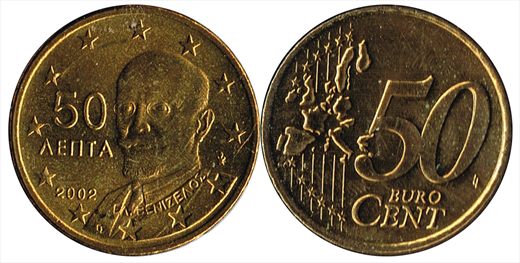 Grecia - Euro Cent 50 - 2002