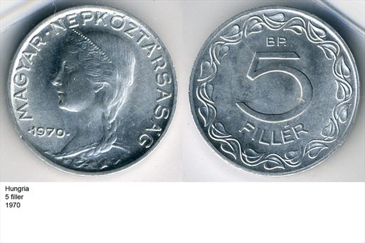 Hungria - Filler 5 - 1970 - G6 A3 H02 L4C5