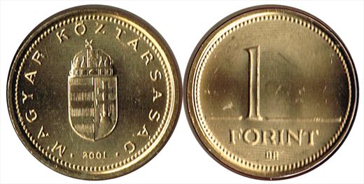 Hungria - Forint 1 - 2001