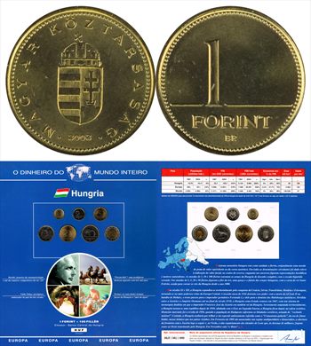 Hungria - Forint 1 - 2002 DMI
