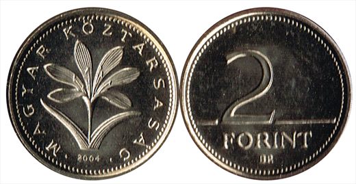 Hungria - Forint 2 - 2004