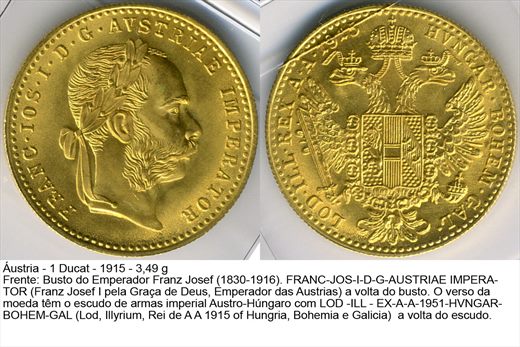 Austria - Ducado 1 - 1915 - G6 A1 H01 L3C2