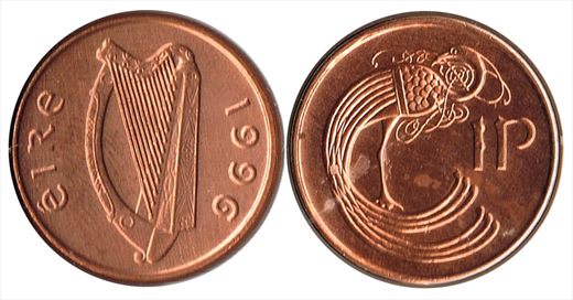Irlanda - Penny 1 - 1996