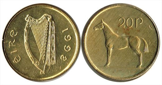 Irlanda - Penny 20 - 1998