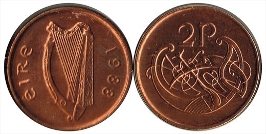Irlanda - Penny 2 - 1988