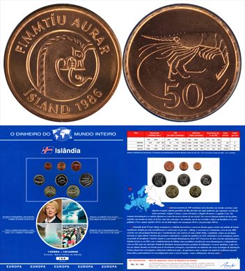 Islandia - Aurar 50 - 1981 DMI