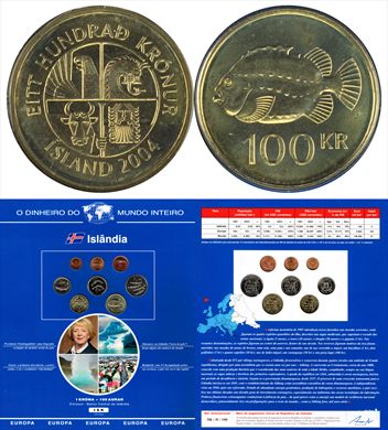 Islandia - Krona 100 - 2004 DMI