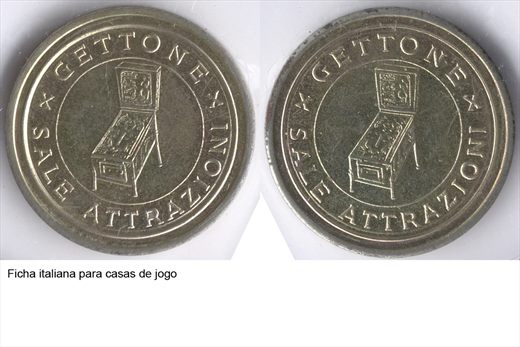 Italia - Gettone - Sale Attrazioni - G4 A2 H11