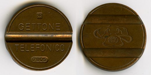 Italia - Gettone telefonico 7805