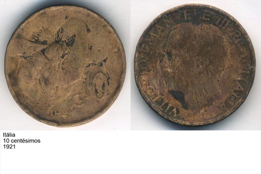 Italia - Centesimo 10 - 1921 - G5 A2 H06 L4C3