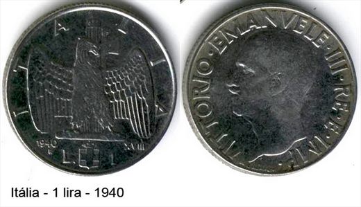 Italia - Lira 1 - 1940