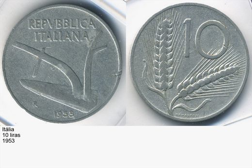 Italia - Lira 10 - 1953 - G5 A2 H06 L2C4