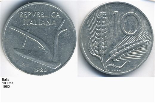 Italia - Lira 10 - 1980 - G5 A2 H06 L3C5