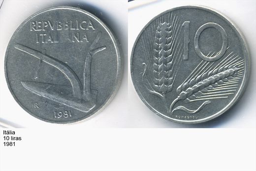 Italia - Lira 10 - 1981 - G5 A2 H06 L4C1