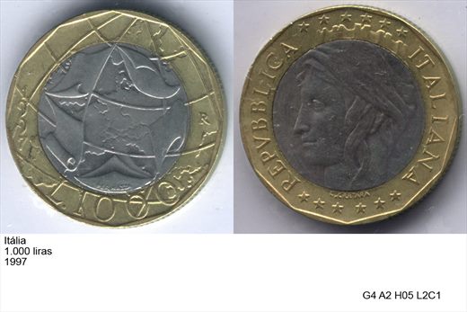 Italia - Lira 1000 - 1997 - G4 A2 H05 L2C1